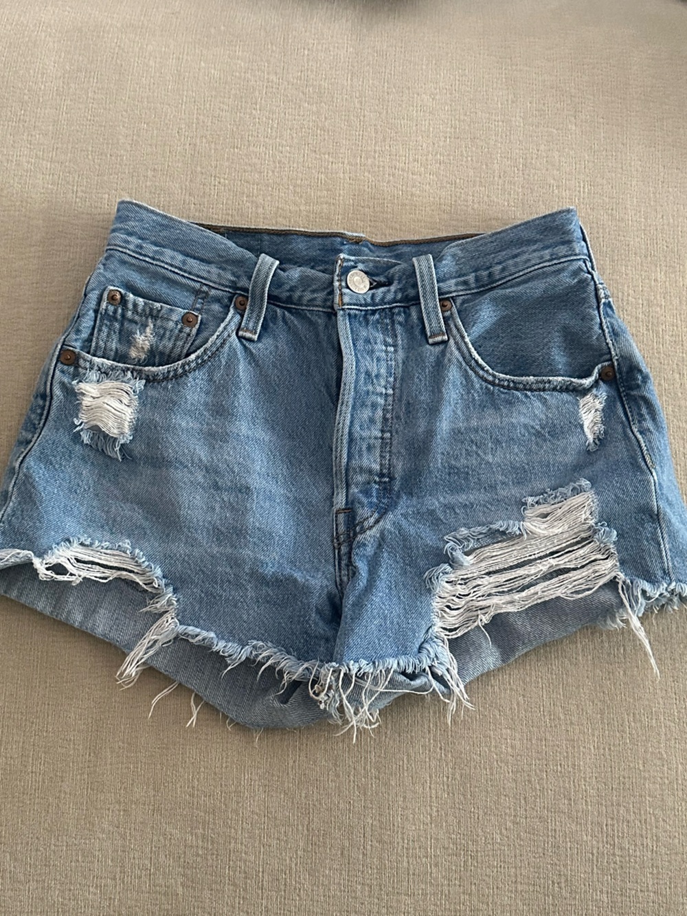 Levi denim shorts